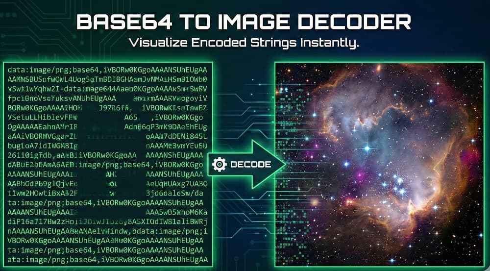 Base64 to Image Decoder: Visualize & Debug Encoded Strings Instantly